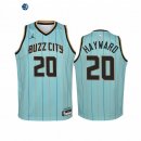 Camiseta NBA Ninos Charlotte Hornets Gordon Hayward Verde Ciudad 2020-21