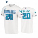 T-Shirt NBA Charlotte Hornets Grant Riller Blanco Association 2020