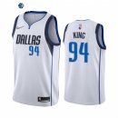 Camisetas NBA Nike Dallas Mavericks NO.94 George King 75th Blanco Association 2022