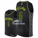 Camisetas NBA de Omari Spellman Atlanta Hawks Nike Negro Ciudad 17/18