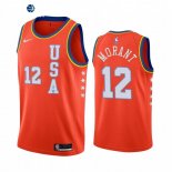 Camisetas NBA de Ja Morant Rising Star 2020 Naranja