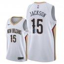 Camisetas NBA de Frank Jackson New Orleans Pelicans Blanco Association 2018