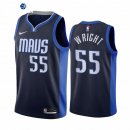 Camisetas NBA Edición ganada Dallas Mavericks Delon Wright Marino 2020-21