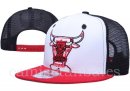 Snapbacks Caps NBA De Chicago Bulls Blanco Rojo