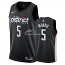 Camisetas NBA de Markieff Morris Washington Wizards Nike Negro Ciudad 18/19