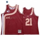 Camisetas NBA Atlanta Hawks NO.21 Dominique Wilkins Rojo Hardwood Classics 2022