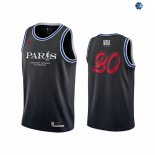 Camisetas NBA Paris 2020 NBA Team 31 Negro