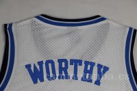 Camisetas NCAA North Carolina James Worthy Blanco