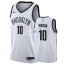 Camisetas NBA de Theo Pinson Brooklyn Nets Blanco Association 18/19