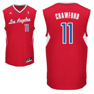 Camisetas NBA de Crawford Los Angeles Clippers Rev30 Rojo