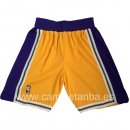 Pantalon NBA de Retro Los Angeles Lakers Amarillo