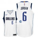 Camisetas NBA de DeAndre Jordan Dallas Mavericks Blanco Association 17/18