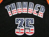 Camisetas NBA USA Bandera Edicion Especial Durant Negro