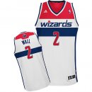 Camisetas NBA de John Wall Washington Wizards Rev30 Blanco