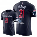 Camisetas NBA de Manga Corta Dwight Howard Washington Wizards Marino 17/18