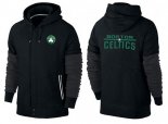 Chaqueta De Lana NBA Boston Celtics Negro Verde