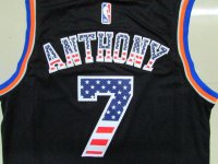 Camisetas NBA USA Bandera Edicion Especial Antmony Negro
