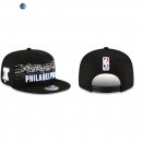 Snapbacks Caps NBA De Philadelphia 76ers Primary Negro Ciudad 2020-21