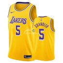 Camisetas NBA de Tyson Chandler Los Angeles Lakers Amarillo Icon 18/19