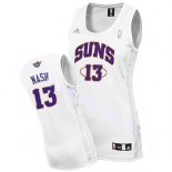 Camisetas NBA Mujer Steve Nash Phoenix Suns Blanco-1