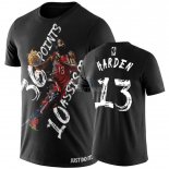 Camisetas NBA Houston Rockets James Harden Negro