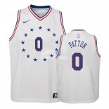 Camisetas de NBA Ninos Justin Patton Edición ganada Blanco 2018/19