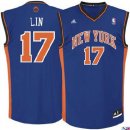 Camisetas NBA de Jeremy Lin New York Knicks Azul