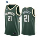Camiseta NBA de Jrue Holiday Milwaukee Bucks Verde Icon 2020-21
