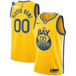 Camisetas NBA Golden State Warriors Personalizada Amarillo Statement 2020