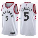 Camisetas NBA de Bruno Caboclo Toronto Raptors Blanco Association 17/18