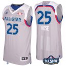 Camisetas NBA de Derrick Rose All Star 2017 Gris