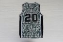 Camisetas NBA de Manu Ginobili San Antonio Spurs Verde