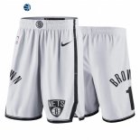 Camisetas NBA de Brooklyn Nets Bruce Brown Blanco
