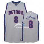 Camiseta NBA Ninos Detroit Pistons Henry Ellenson Gris Statement 17/18