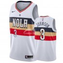 Camisetas NBA Edición ganada New Orleans Pelicans Stanley Johnson Blanco 2018/19