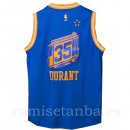 Camisetas NBA de Kevin Durant Golden State Warriors City Azul