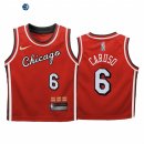 Camisetas NBA Ninos Chicago Bulls NO.6 Alex Caruso Rojo Ciudad 2021-22