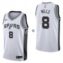 Camisetas NBA de Patty Mills San Antonio Spurs Blanco Association 17/18