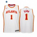 Camiseta NBA Ninos Atlanta Hawks Kris Dunn Blanco Association 2020-21