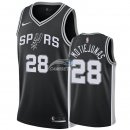 Camisetas NBA de Donatas Motiejunas San Antonio Spurs Negro Icon 18/19