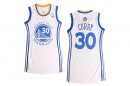 Camisetas NBA Mujer Stephen Curry Golden State Warriors Blanco