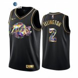 Camisetas NBA de Los Angeles Lakers Wayne Ellington Negro Diamante 2021-22