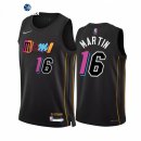 Camisetas NBA de Miami Heat Caleb Martin 75th Negro Ciudad 2021-22