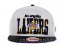 Snapbacks Caps NBA De Los Angeles Lakers Blanco