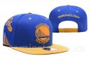 Snapbacks Caps NBA De Golden State Warriors Amarillo Azul