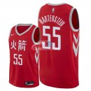 Camisetas NBA de Isaiah Hartenstein Houston Rockets Nike Rojo Ciudad 2018