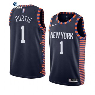 Camiseta NBA de Bobby Portis New York Knicks Marino Ciudad 2019/20