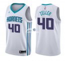 Camisetas NBA de Cody Zeller Charlotte Hornets Blanco Association 17/18