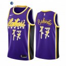 Camisetas NBA 2020 Navidad Los Angeles Lakers Dennis Schroder Purpura