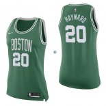 Camisetas NBA Mujer Gordon Hayward Boston Celtics Verde Icon 17/18